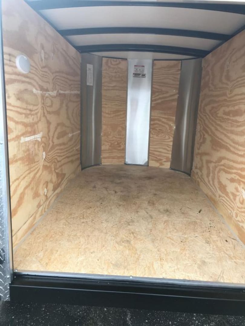 Open cargo trailer space