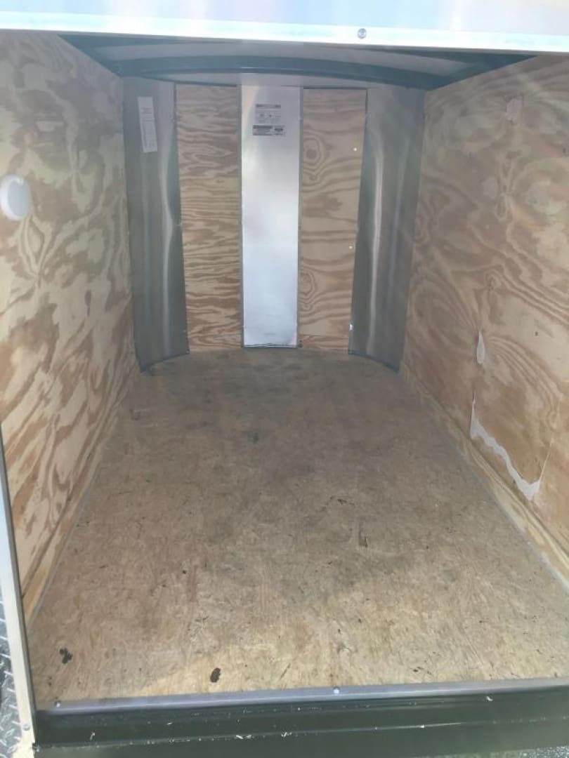 Inside view of a trailer