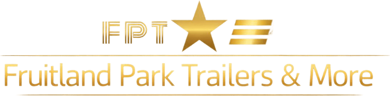 Gold text and star emblem logo