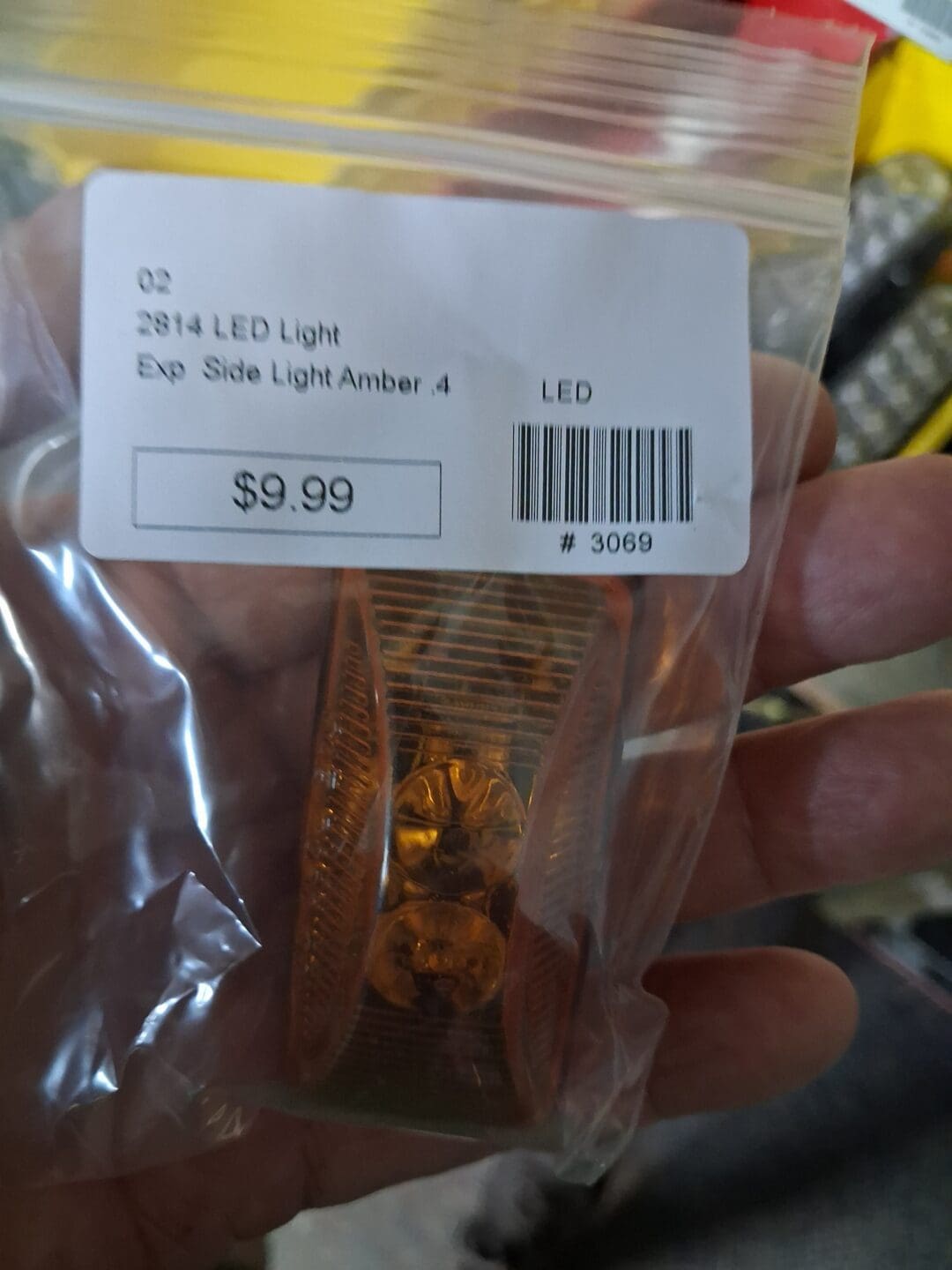 Amber Side Light