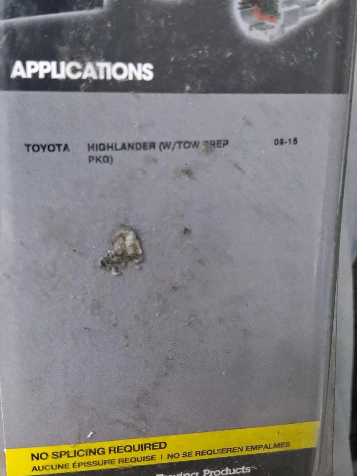 CURT 56042 Custom 4-Flat for Select Toyota Highlander, OEM Tow Package Required - Image 3