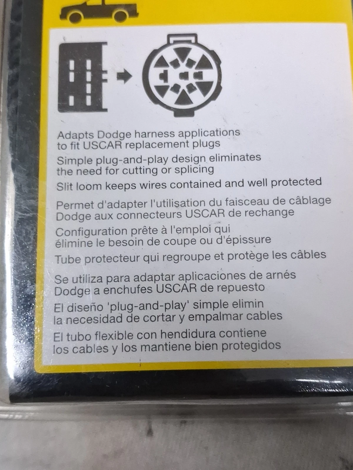 CURT 57300 GM/FORD TO DODGE OEM HARNESS ADAPTER - Image 3