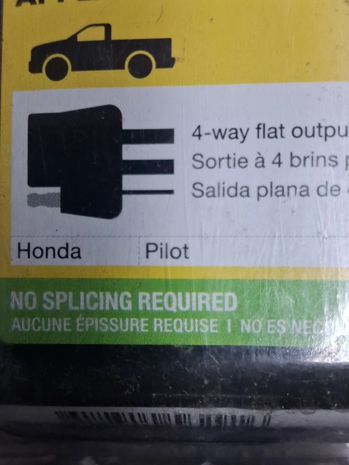 CURT 56291 Custom 4-Flat for Select Honda Pilot, Passport - Image 3
