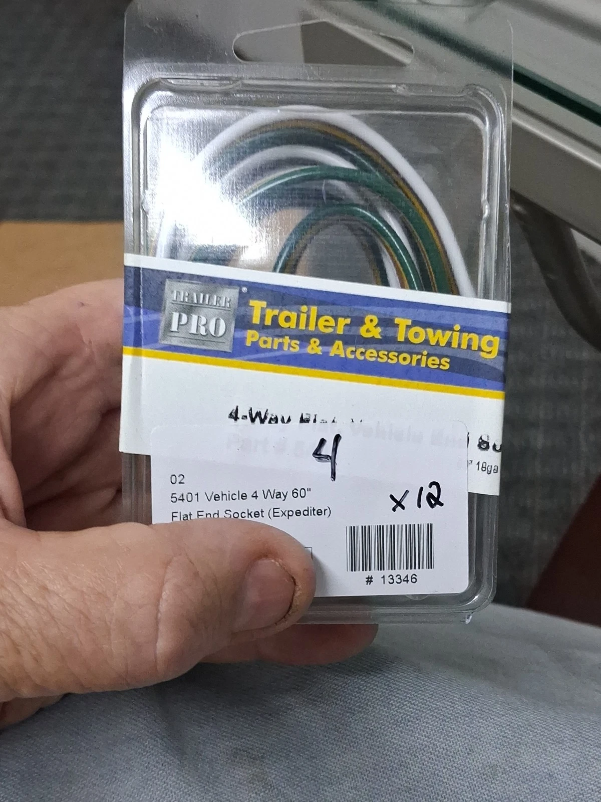 Vehicle 4 way 60" Flat End Socket (Expediter)