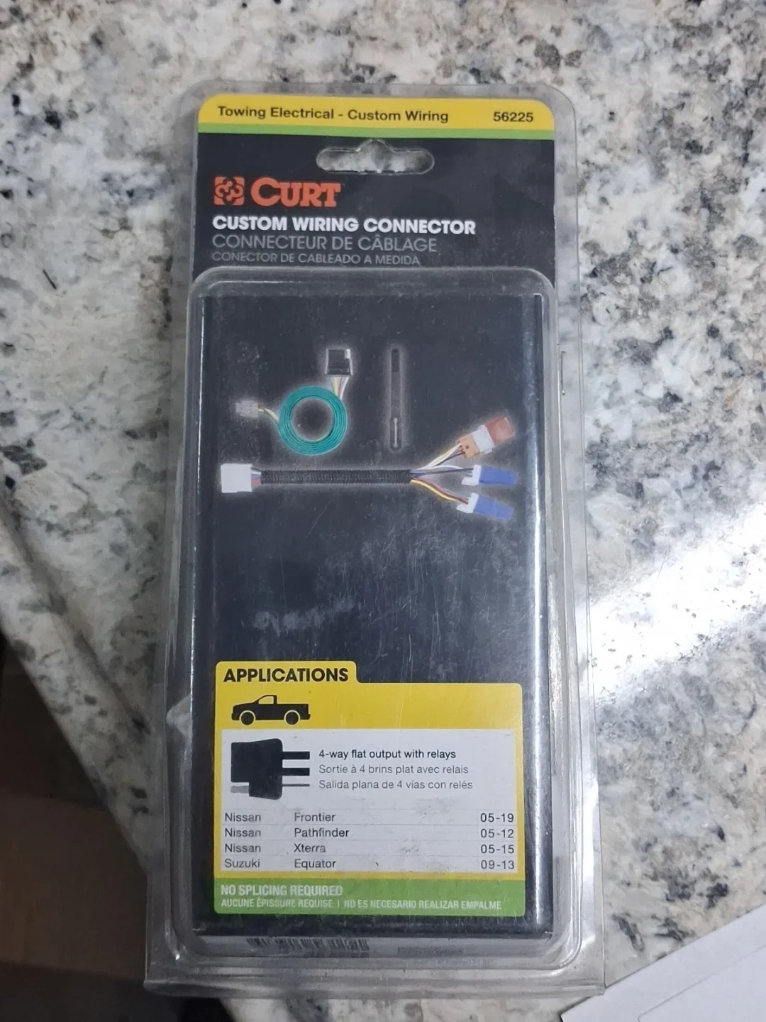 Curt Custom Wiring Connection For A Nissan Frontier, Pathfinder, Xterra.