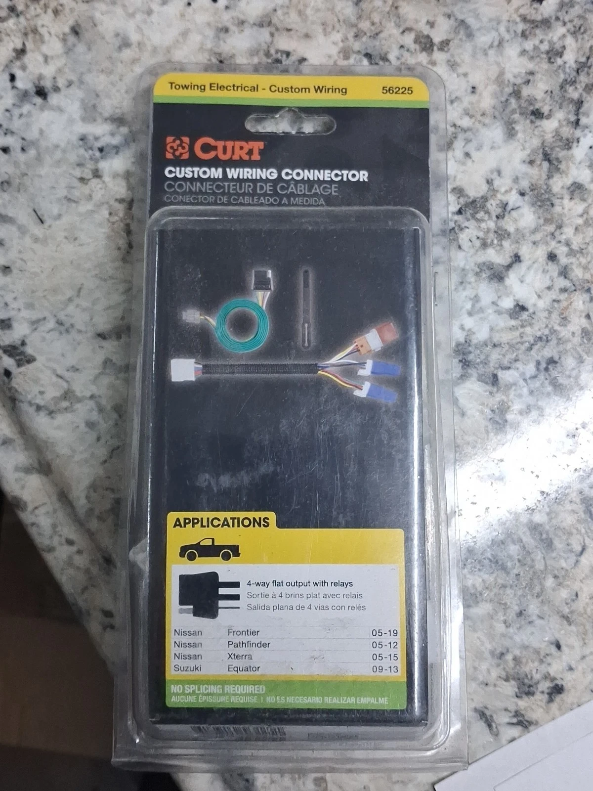 Curt Custom Wiring Connection For A Nissan Frontier, Pathfinder, Xterra.