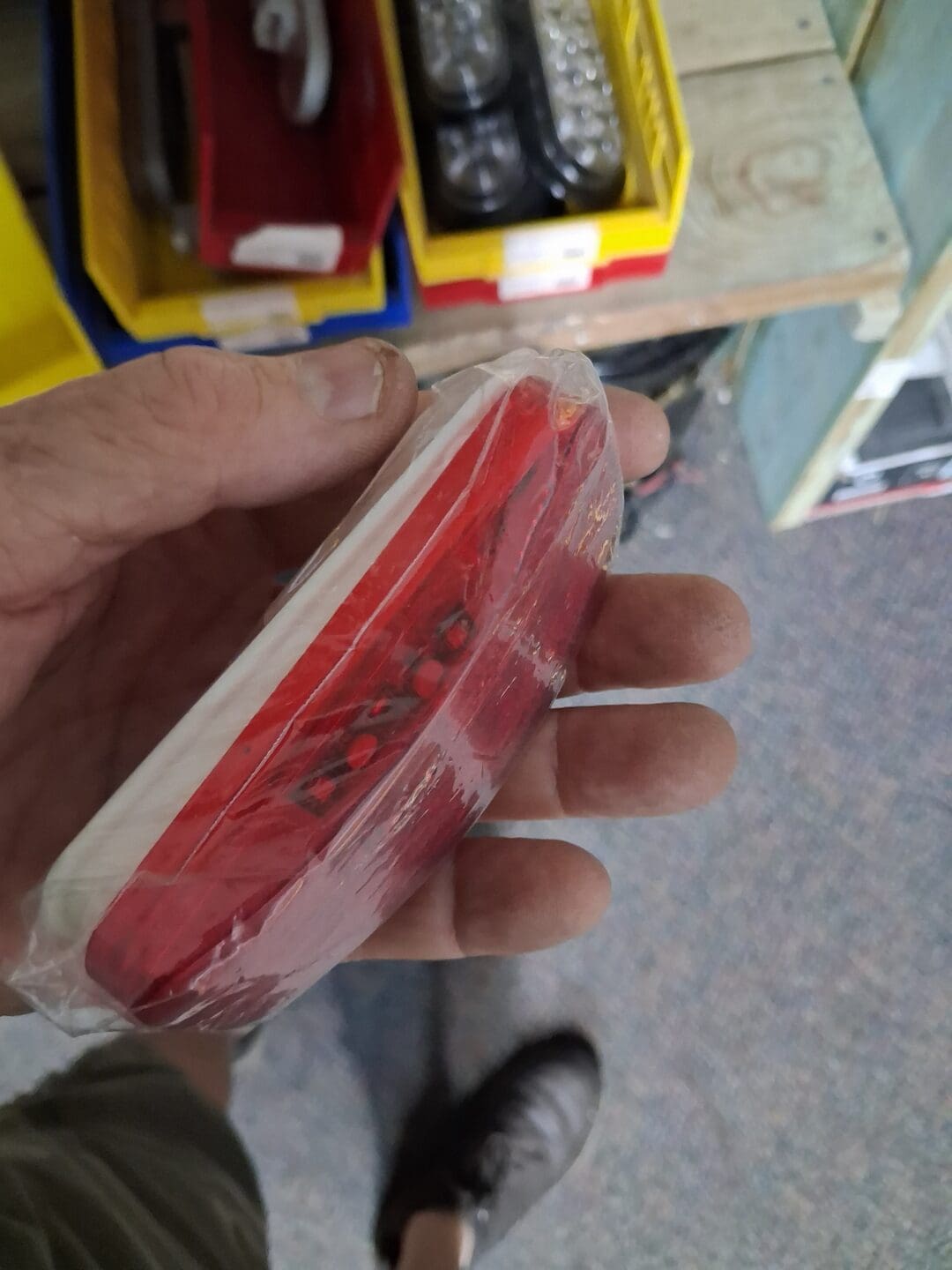 Red L.E.D. Marker Light Surface Mount