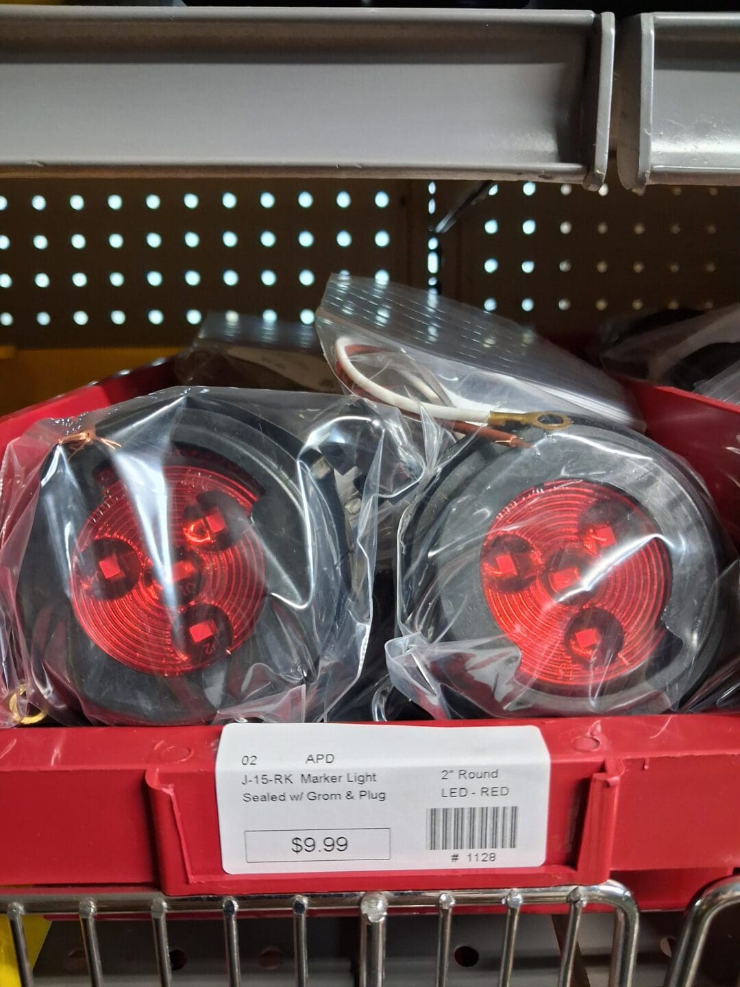Red L.E.D. Marker Light Sealed