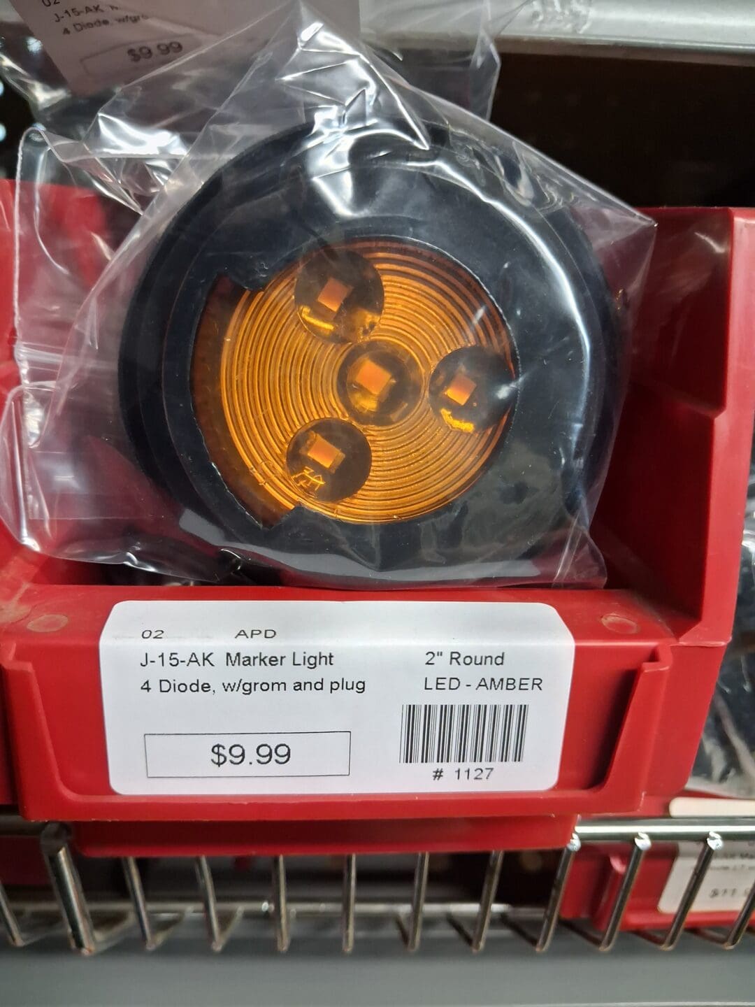 Amber L.E.D. Marker Light Sealed