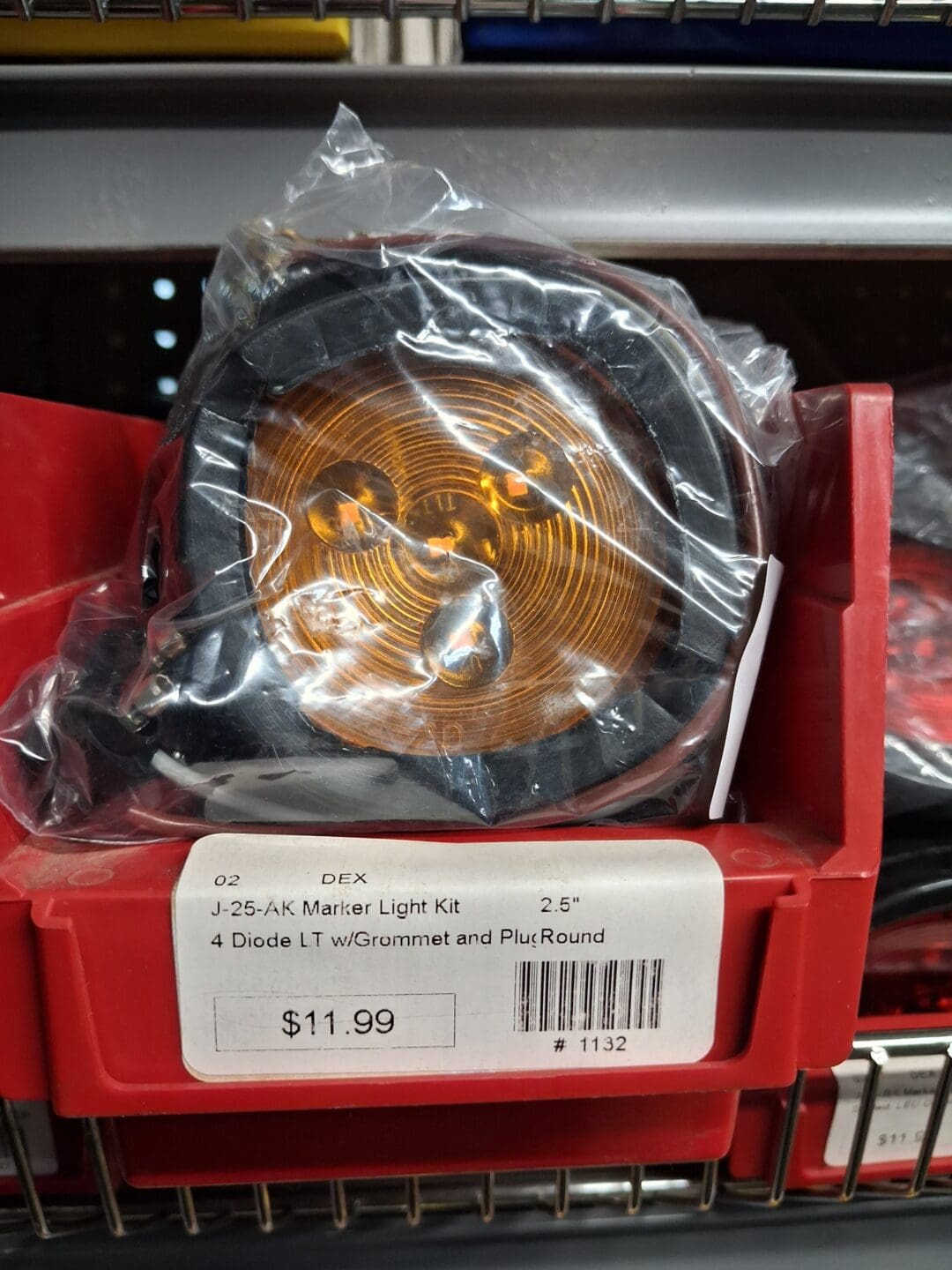 Amber L.E.D. Marker Light Sealed