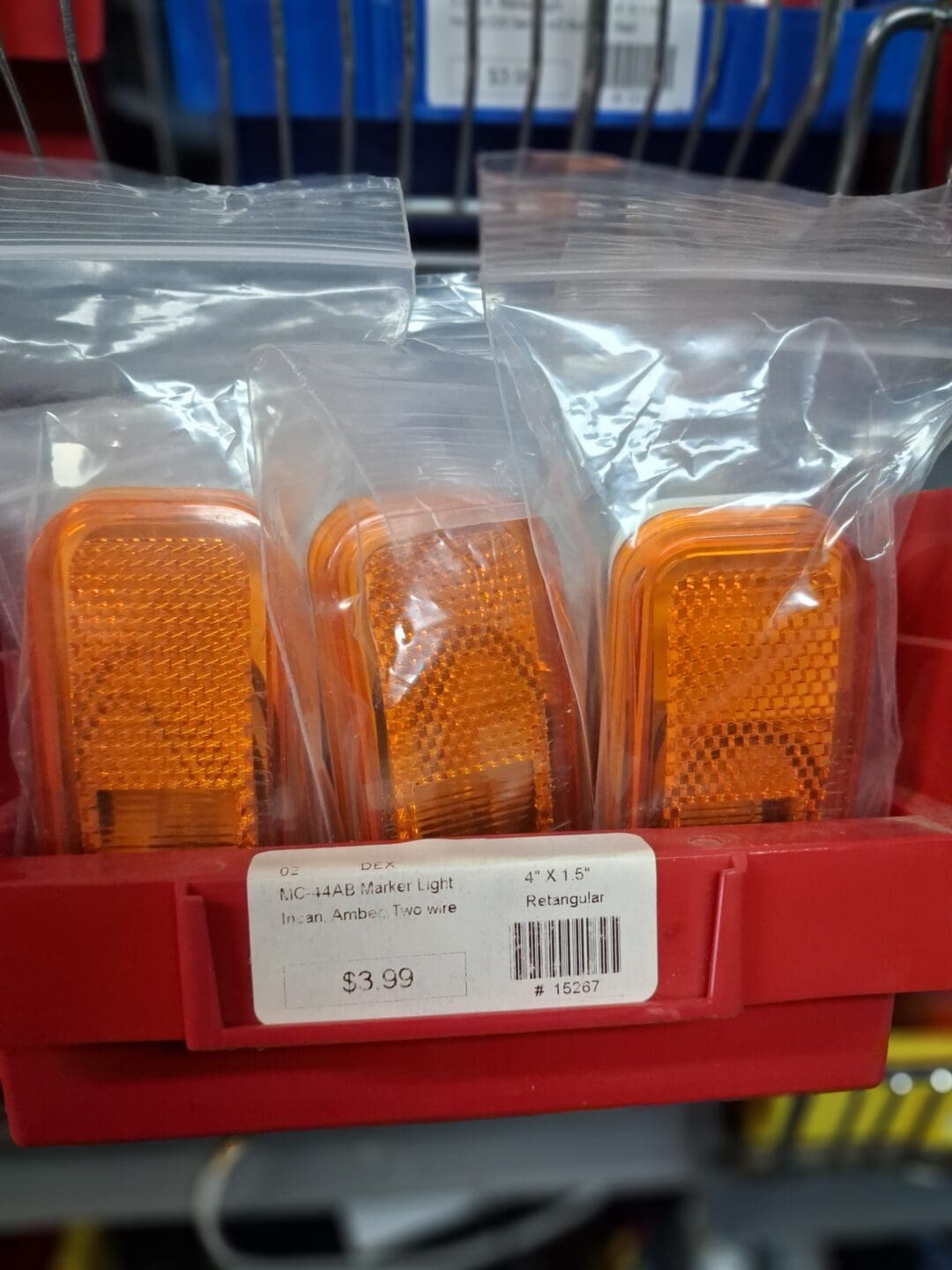 Amber Marker Light Incandescent 2 Wire